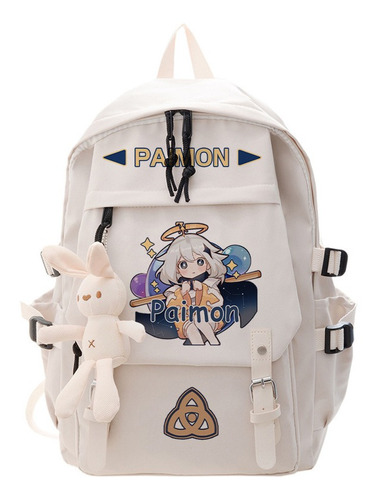 Mochila Escolar Genshin Impact Aether Lumine