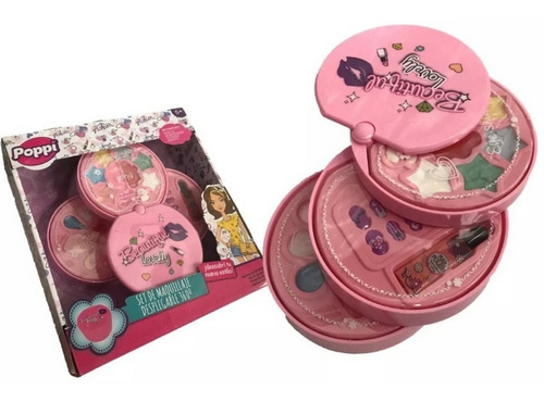 Imagen 2 de 5 de Set De Belleza Maquillaje De Niñas Jlt S22058a La Torre