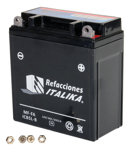 Acumulador Bateria Italika Mf-fa Icb5l-b At110 F06010051