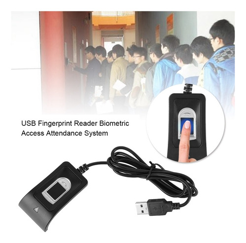 Imagen 4 de 10 de Finger Huella Reader Escáner Biométrico Usb Compacto