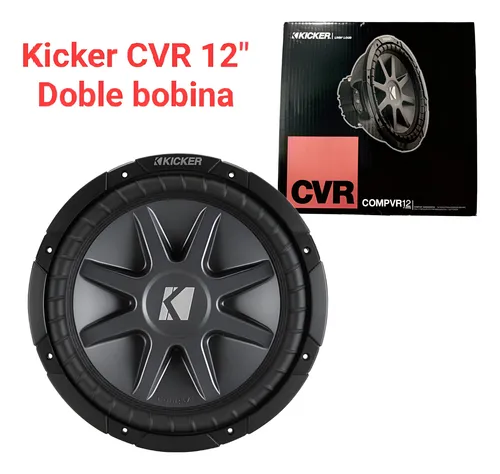 comprar Bajo Kicker Doble Bobina De 12 Pulgadas Subwoofer Cvr12