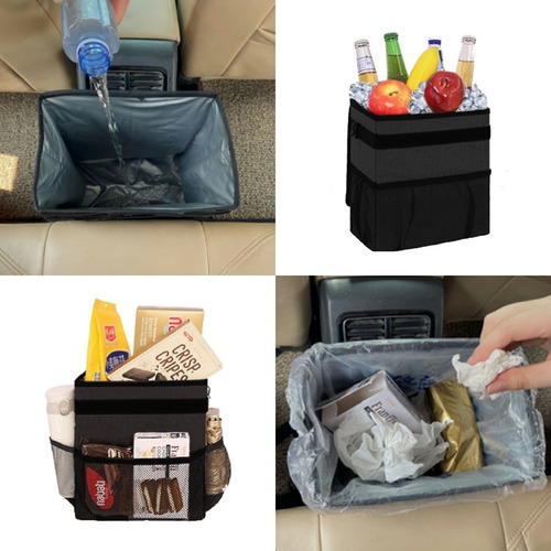 Cubo Grande Multiusos Impermeable Para Auto Y Viajes 9.5 Lt