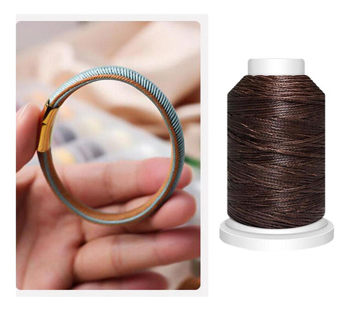 77 Yardas/70 M 1 Mm 210d Hilo De Coser Encerado, Cordones De