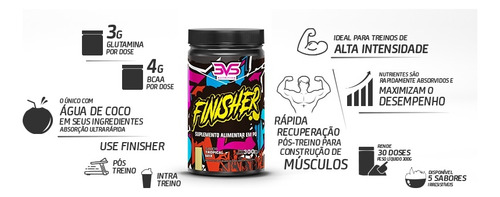 Finisher (300g) - Sabor: Tropical Mix Tropical Mix
