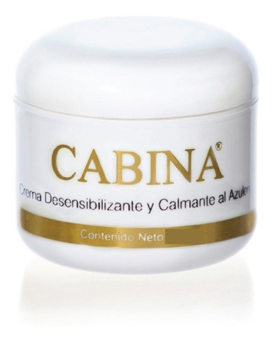 Crema Desensibilizante Y Calmante Al Azuleno Cabina 112g