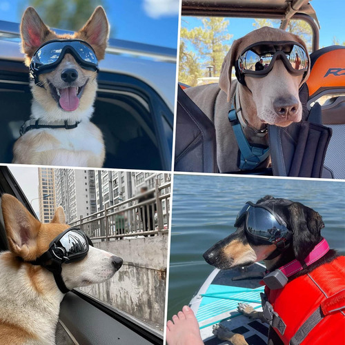 Gafas De Sol Para Perros De Razas Medianas Y Grandes Anti...