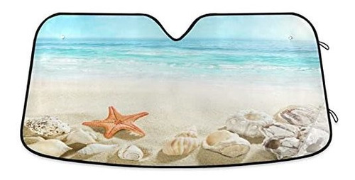 Protector Solar Para Luna Ocean Beach Shells Starfish - Para