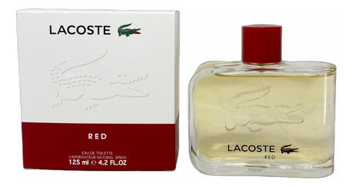 Lacoste Red Eau De Toilette 125 Ml Para Hombre