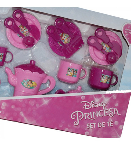 Set De Té Juguete Niña Disney Princesas 19 Accesorios