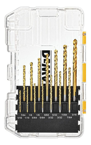 Juego De Brocas Recubiertas De Nitruro De Titanio Dewalt, Pi