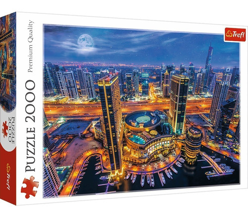 Rompecabezas Puzzle De 2000 Piezas Trefl Dubai 27094