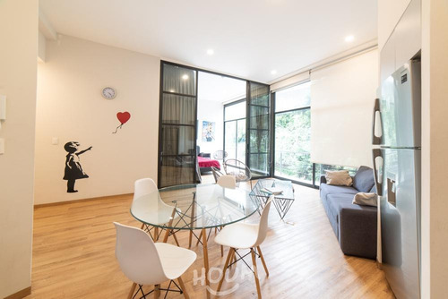 Imagen 7 de 26 de Departamento En Nápoles, Benito Juárez Con 1 Recámara, 54 M², Id: 39501