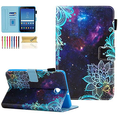 Funda Para Galaxy Tab A 8.0 2018 Sm-t387 Galaxy Flower Pr-02