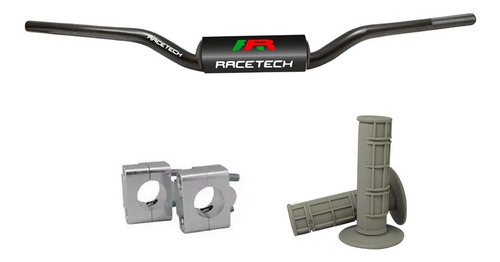 Combo Manubrio Racetech Fat 28.6mm Tornado Xr 125 Xr 150 Xtz