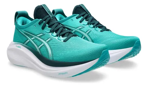 Zapatillas Asics Gel-nimbus 27 Hombre Running Turquesa