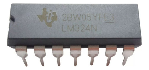 5 X Lm324n Amplificador Operacional Cuadruple Dip14 Texas