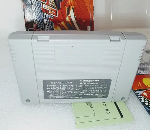 The Planets Champ Top Gear 3000 Super Famicom Snes Cib Otimo