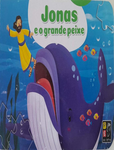 Livro Quebra-cabeca - Jonas E O Grande Peixe