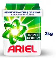 Comprar Detergente En Polvo Ariel Oxi Poder 2 Kg Color multicolor