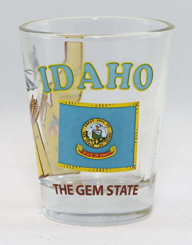 Idaho Gema Estado Coleccion Todos-americana Vaso Chupito