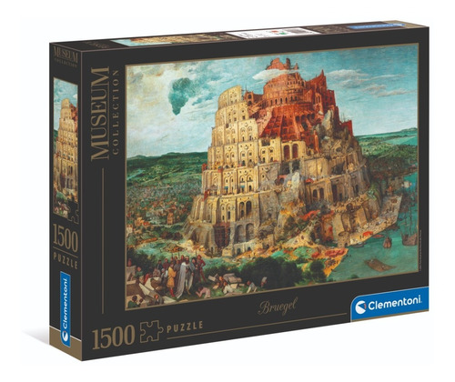 Rompecabezas Torre De Babel Arte Bruegel 1500 Pz Clementoni