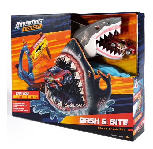 Pista Tiburon Adventure Force Compatible Con Carros Hotwheel