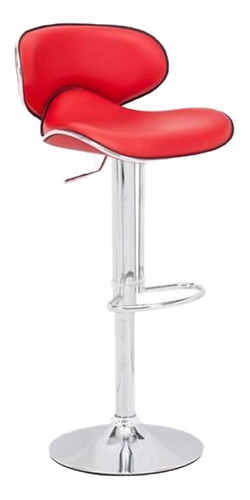 Banco Para Bar Modelo Fly - Rojo Këssa Muebles