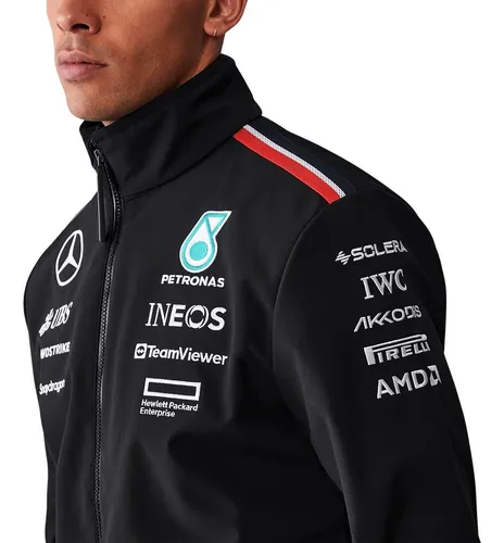 Mercedes f1 softshell jacket new arrivals
