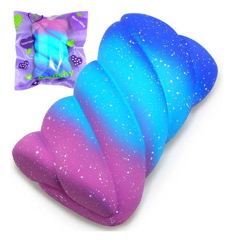 Jumbo Squishy Galaxy Marshmallow Super Slow Sising Crema Sce