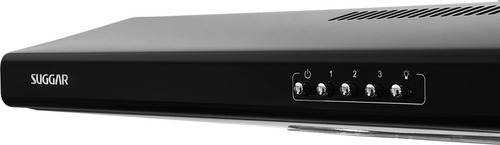 Imagem 3 de 4 de Depurador De Ar Suggar 80cm Slim 6 Bocas Di81/di82br