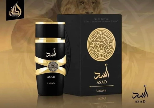 Perfume Árabe Masculino Lattafa Asad Eau De Parfum 100ml Ori