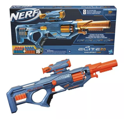 Nerf N-strike Attack Unit Pistola Lançador Azul