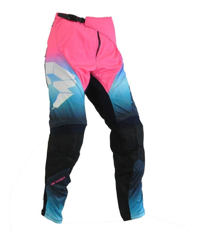 Pantalon Para Cross Nvo Mod  Neon Rosa T:46-bmmoto