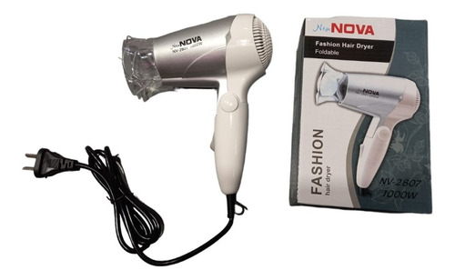 Mini Secador De Pelo Nova 1000w Viajero Portátil