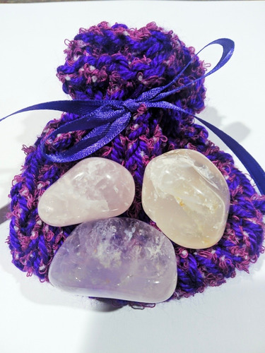 Cristales Piedras Para Escorpio Cuarzo Rosa Amatista Citrino Violeta