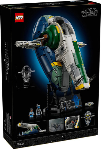 Lego Star Wars Nave Estelar Firespray De Jango Fett 75409 2970 Jango Fett