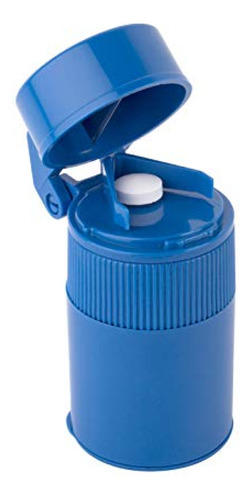 Ezy Dose Cut N' Crush  Pill Cutter Pill Crusher, Azul, 1 U