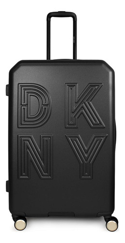 Pack 2 Maletas Donna Karan Lucerna M 20kg + L 23kg Negra Dkn