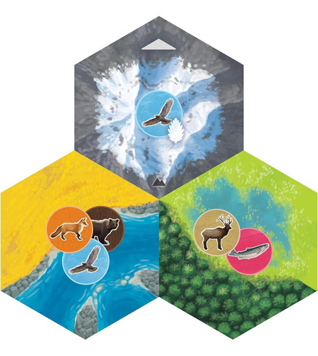 Juego De Mesa Cascadia Landmarks Expansión Aeg Inglés