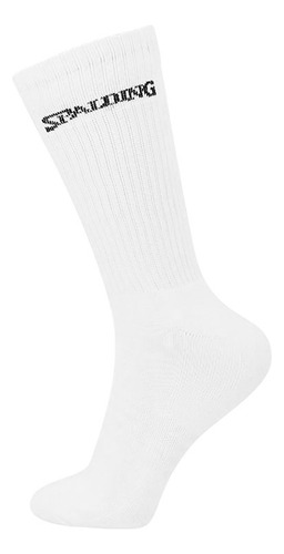 Tripack Calcetines Spalding Largos Blancos