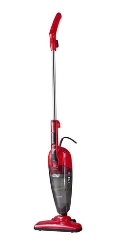 Aspirador De Pó Vertical 2 Em 1 Clean Speed 1000w Wap Cor Vermelho/Preto 220V