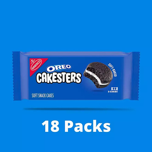 Oreo Cakesters Soft Snack Cakes Pastelitos Suaves 18 Pack