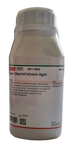 Ágar Bhi Frasco Com 500 Gramas M211-500g Himedia