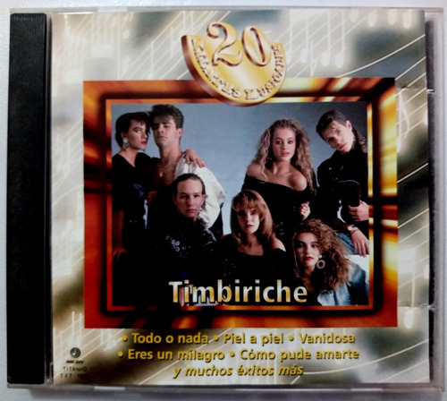 Timbiriche 20 Kilates Musicales Cd Original