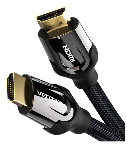 Cabo HDMI 2.0 Certificado 0,75 M Trenzado 4k 18 Gbp Vention