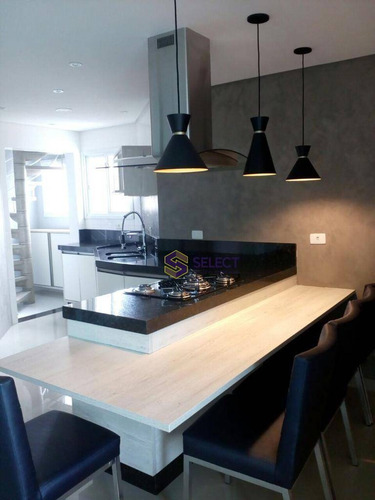 Imagem 4 de 20 de Cobertura Com 3 Dormitórios À Venda, 197 M² Por R$ 612.000,00 - Jardim Brasília - São Bernardo Do Campo/sp - Co0057
