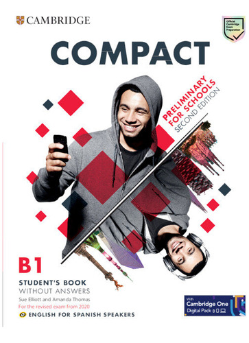 Libro Compact Preliminary For Schools Second Edition Engl...