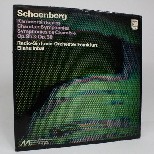 Lp Arnold Schoenberg  Chamber Symphonies Contemporáneo Ca3