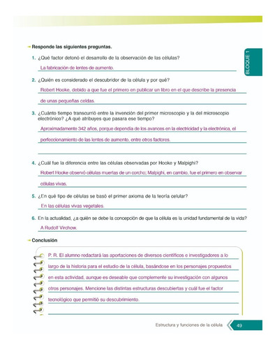 Ciencias Tecnología Biología Primer Grado Editorial Trillas