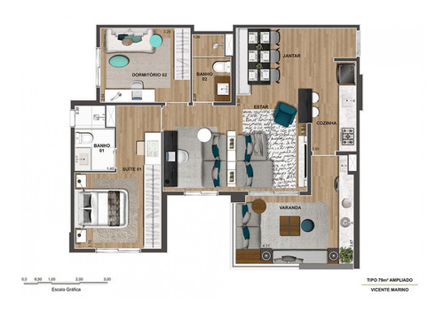 Imagem 13 de 14 de Apartamento Residencial Para Venda, Barra Funda, São Paulo - Ap4705. - Ap4705-inc